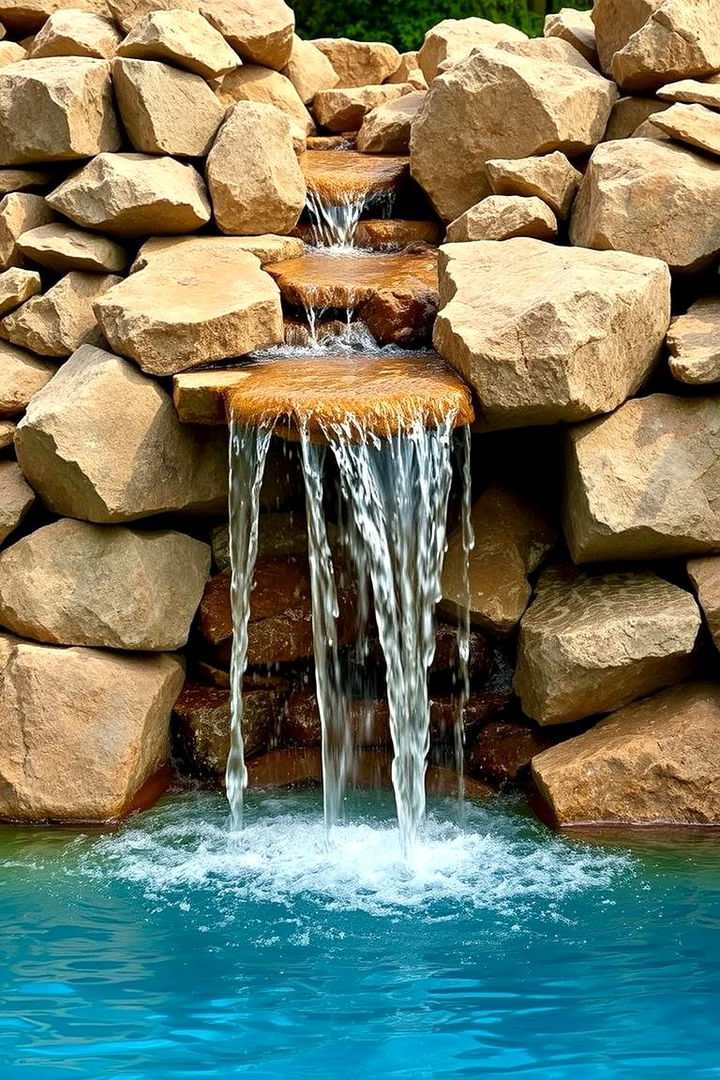 Natural Rock Formation Waterfall - 22 Small Pool Waterfall Ideas