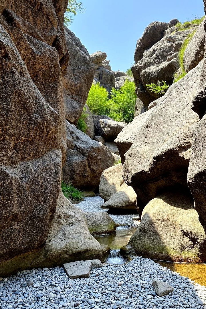 Natural Rock Oasis - 22 Backyard Oasis Ideas