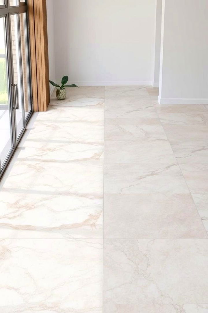 Natural Stone Effect Concrete - 22 Concrete Floor Design Ideas