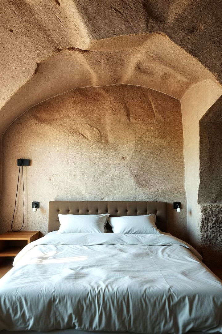 Natural Stone Elements - 22 earthy bedroom ideas