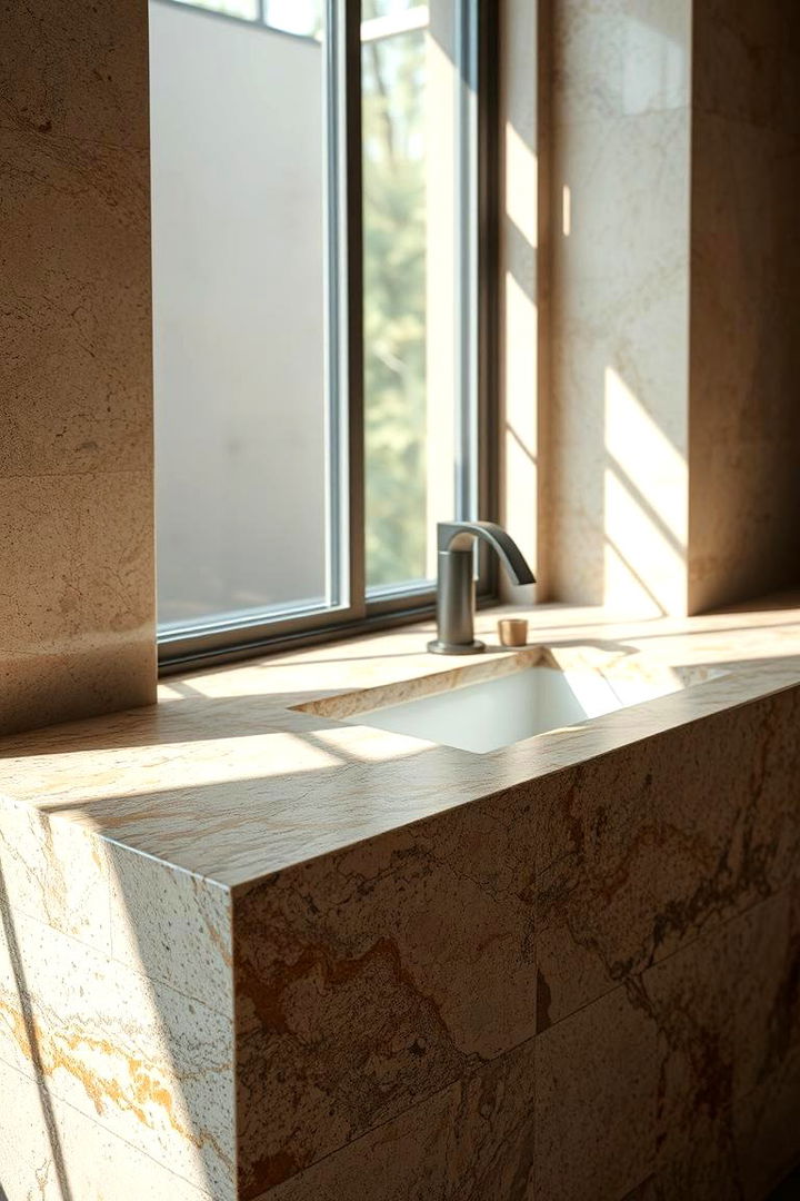 Natural Stone Inspired Quartz - 22 Quartz Fireplace Surround Ideas
