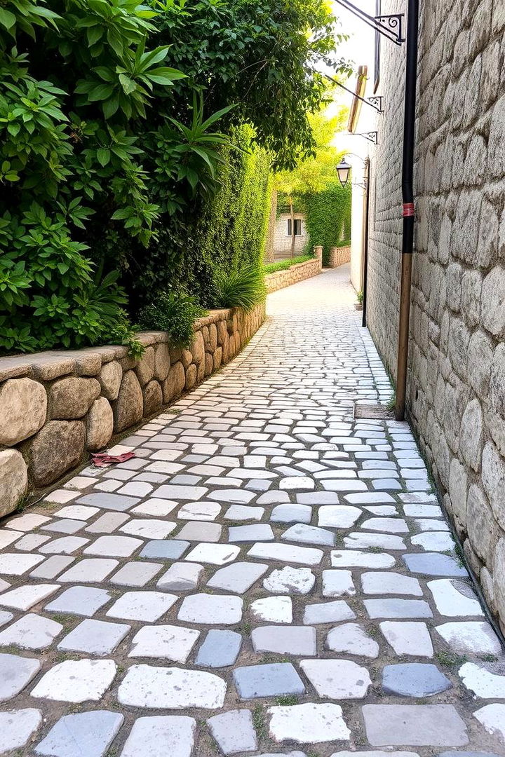 Natural Stone Pathways - 22 Mediterranean Patio Ideas