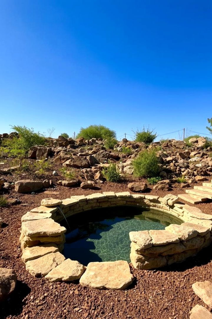 Natural Stone Spool Pool - 22 Spool Pool Ideas