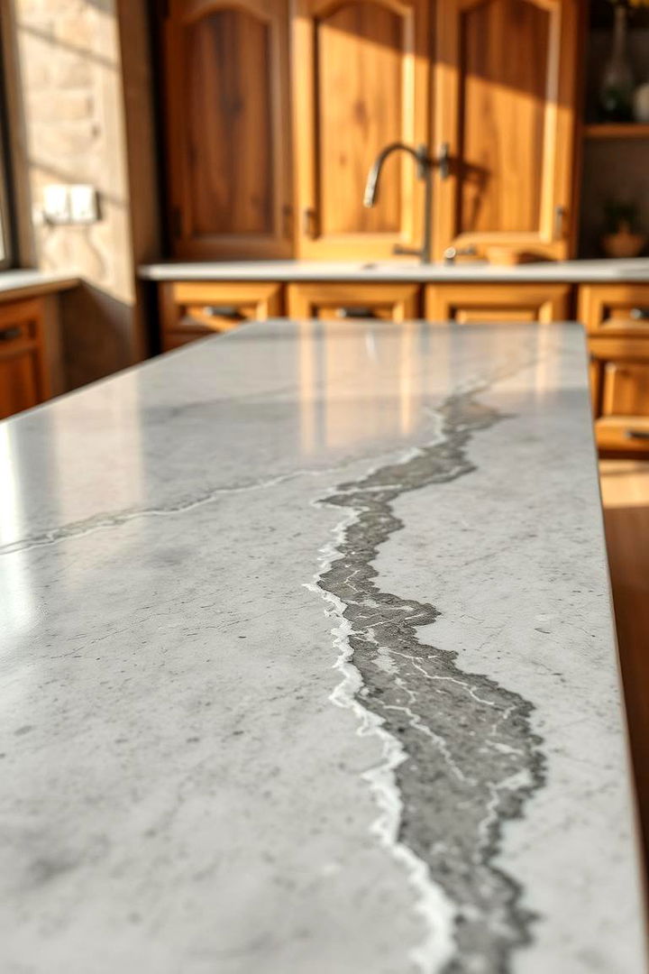 Natural Stone Worktops - 22 French Country Kitchen Ideas