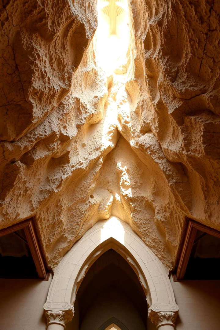 Natural Texture Emphasis - 22 Cathedral Ceiling Ideas