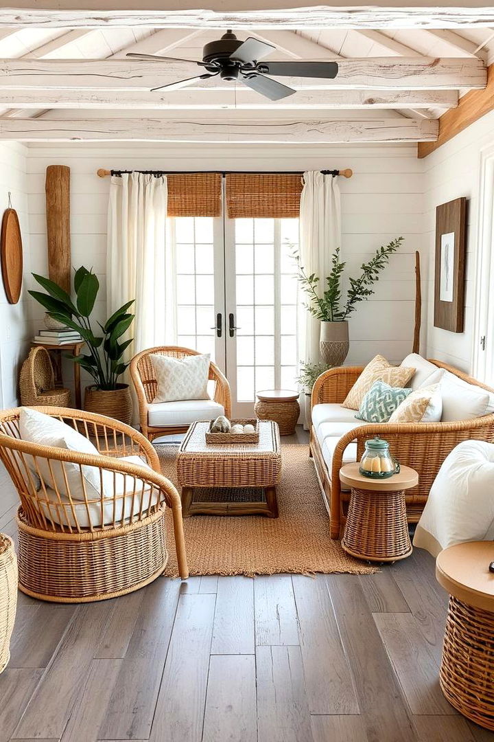 Natural Textures and Materials - 22 Coastal Decor Ideas