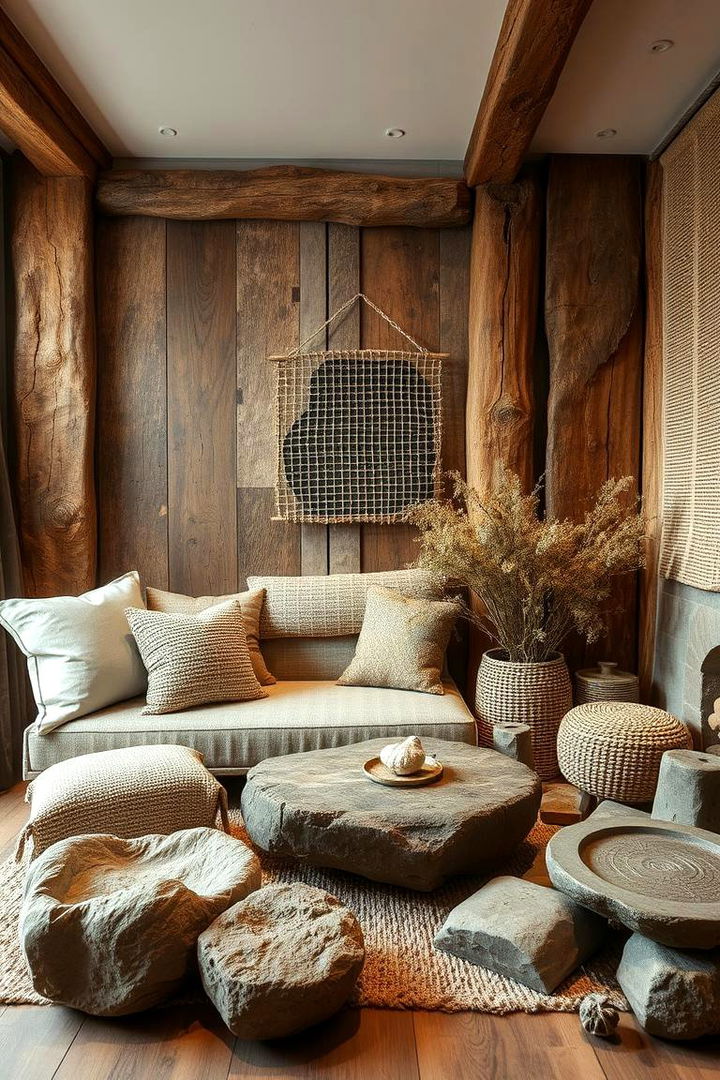 Natural Textures and Organic Materials - 22 Boho-scandinavian Design and Decor Ideas