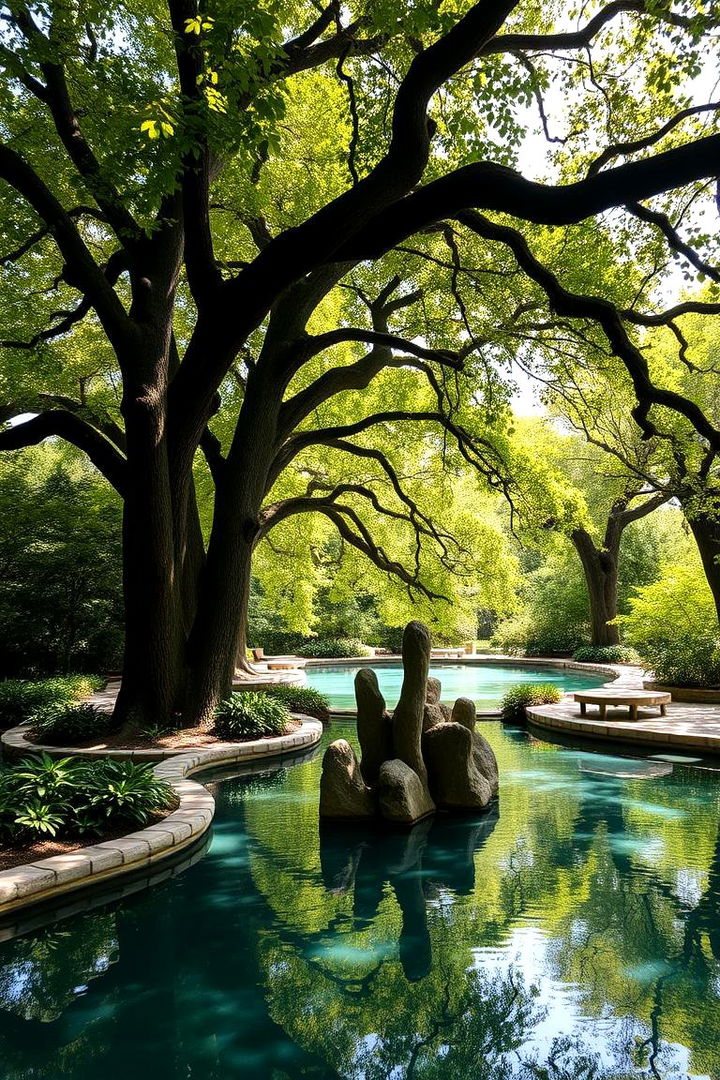 Natural Tree Shade Inspiration - 22 Pool Shade Ideas
