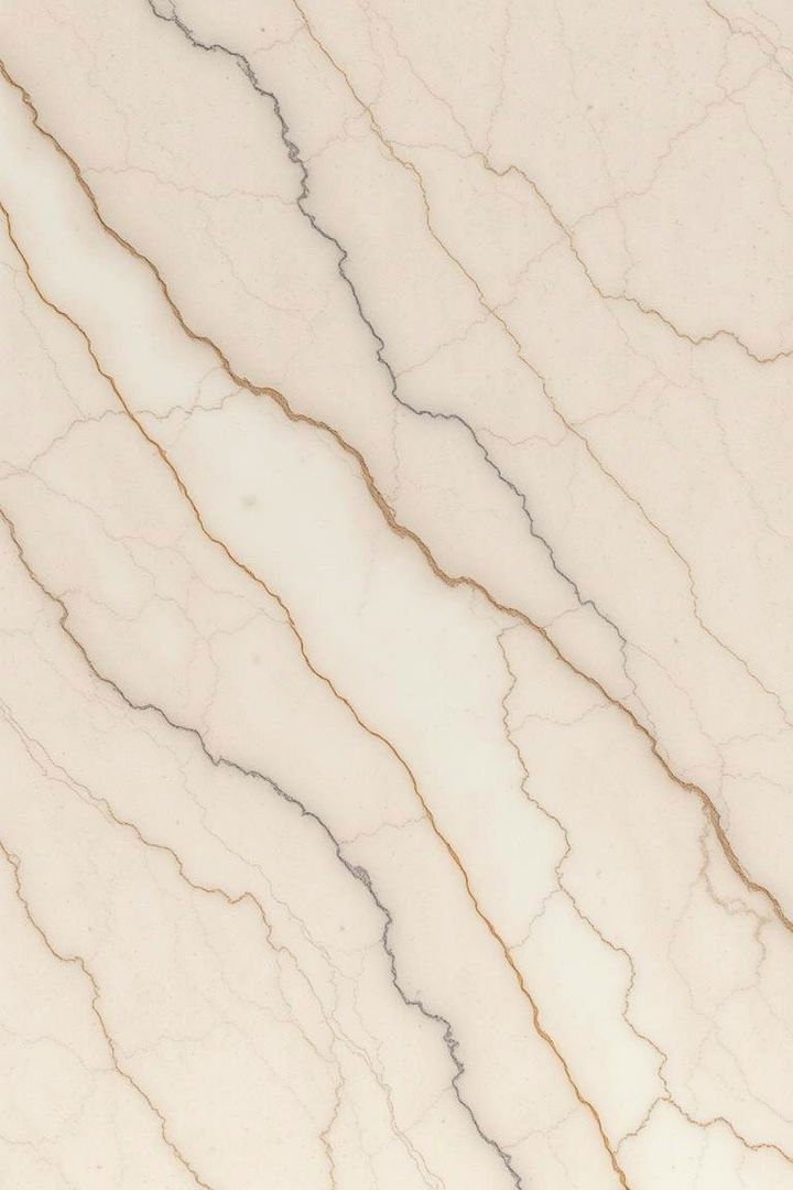 Natural Vein Display in Marble - 22 Marble Fireplace Ideas