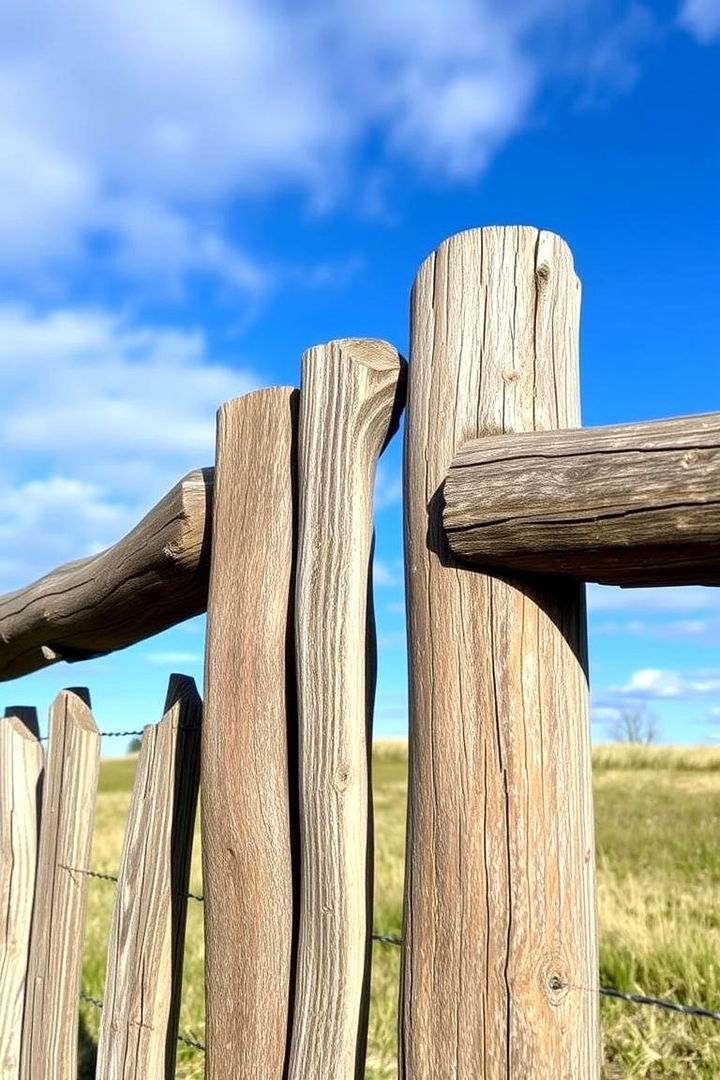 Natural Weathering Effects - 22 Split Rail Fence Ideas