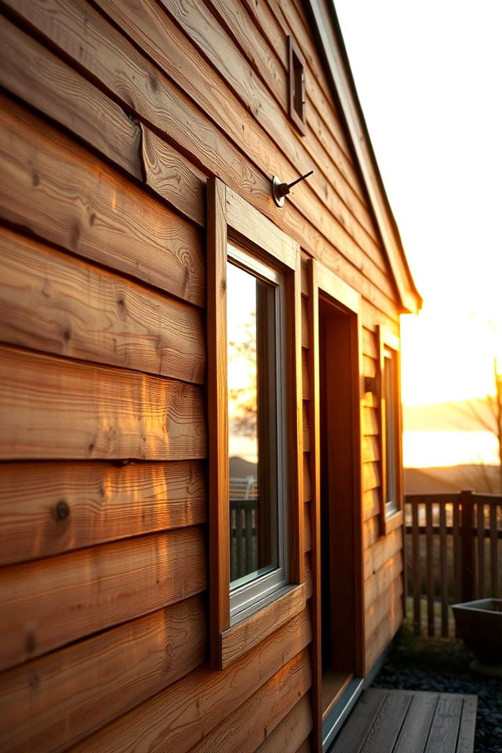 Natural Wood Elements for Warmth - 22 Scandinavian House Exterior Ideas