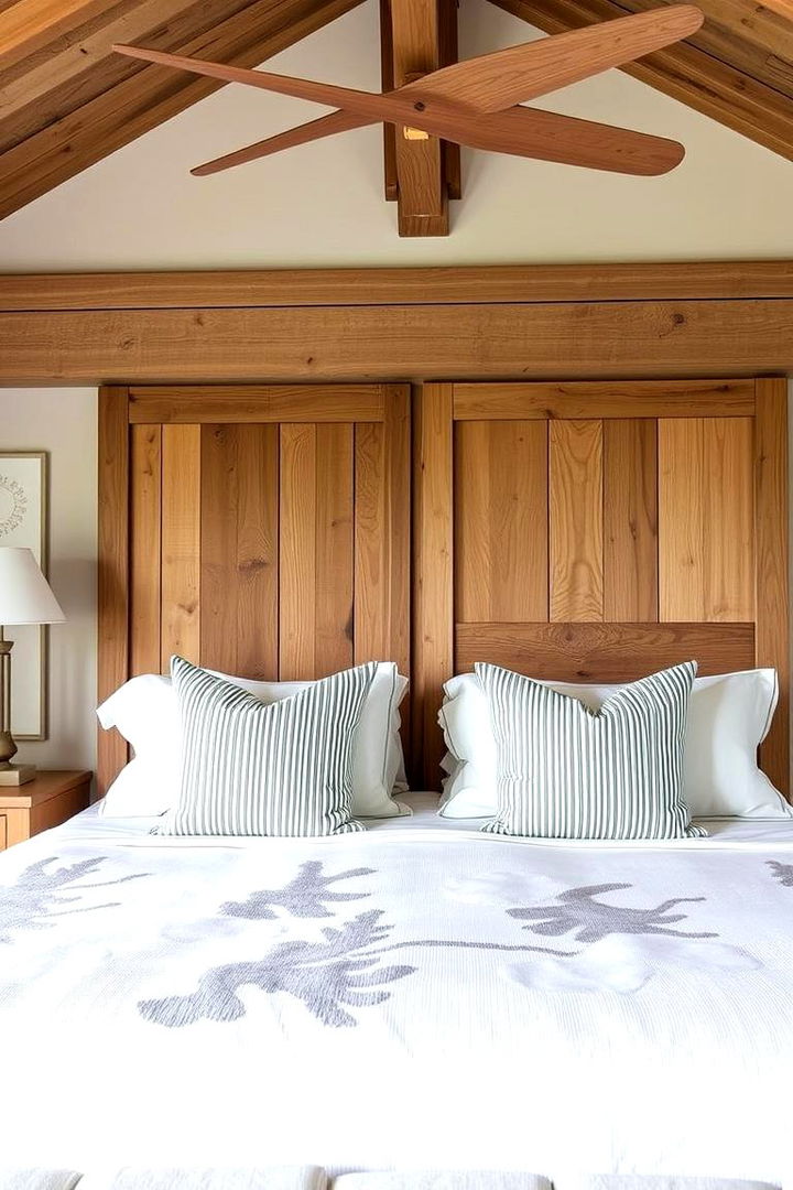 Natural Wood Elements in Design - 22 Coastal Bedroom Ideas