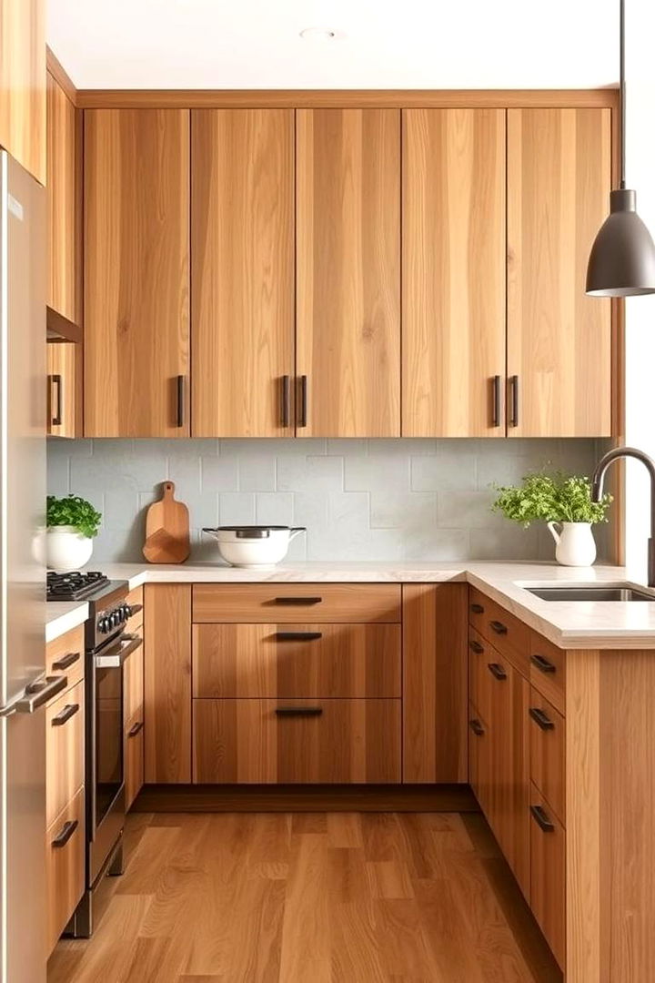 Natural Wood Finishes - 22 Cozy Kitchen Ideas