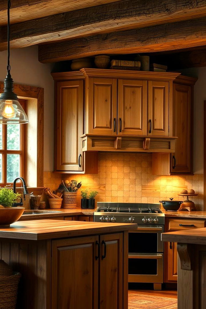 Natural Wood Finishes - 22 Kitchen Cabinet Color Ideas