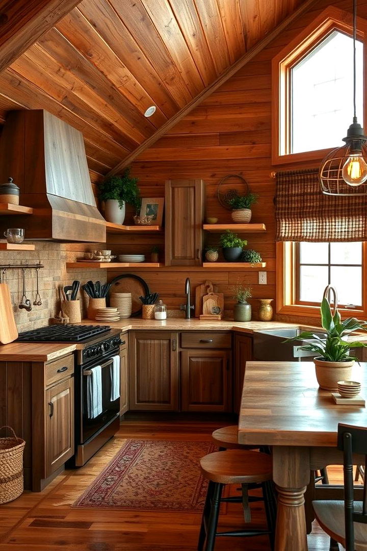 Natural Wood Warmth - 22 l shaped kitchen ideas
