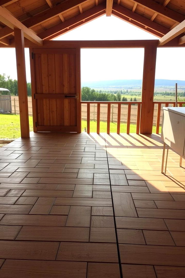 Natural Wooden Decking Ideas - 22 Shed Floor Ideas