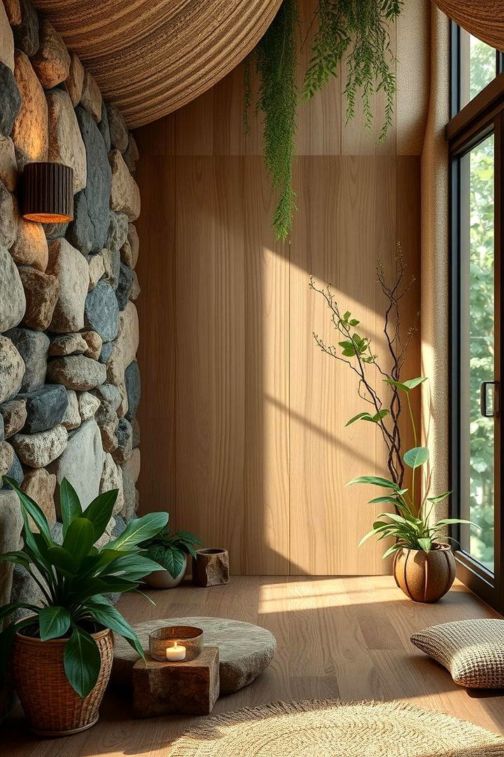 Nature Inspired Accents - 22 2200s Interior Design Ideas
