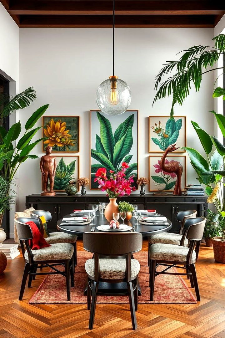 Nature Inspired Art and Decor - 22 Greenhouse Dining Room Ideas