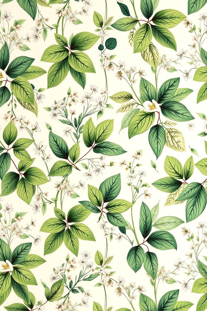 Nature Inspired Botanical Prints - 22 Bedroom Wallpaper Ideas