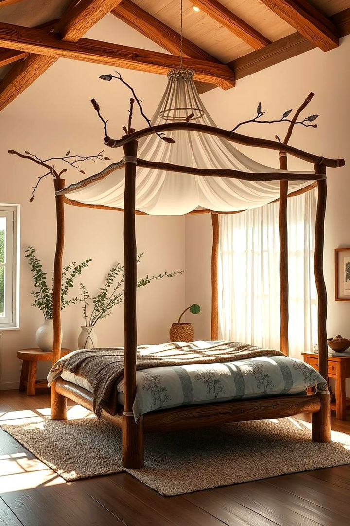 Nature Inspired Canopy Bed - 22 Canopy Bed Ideas