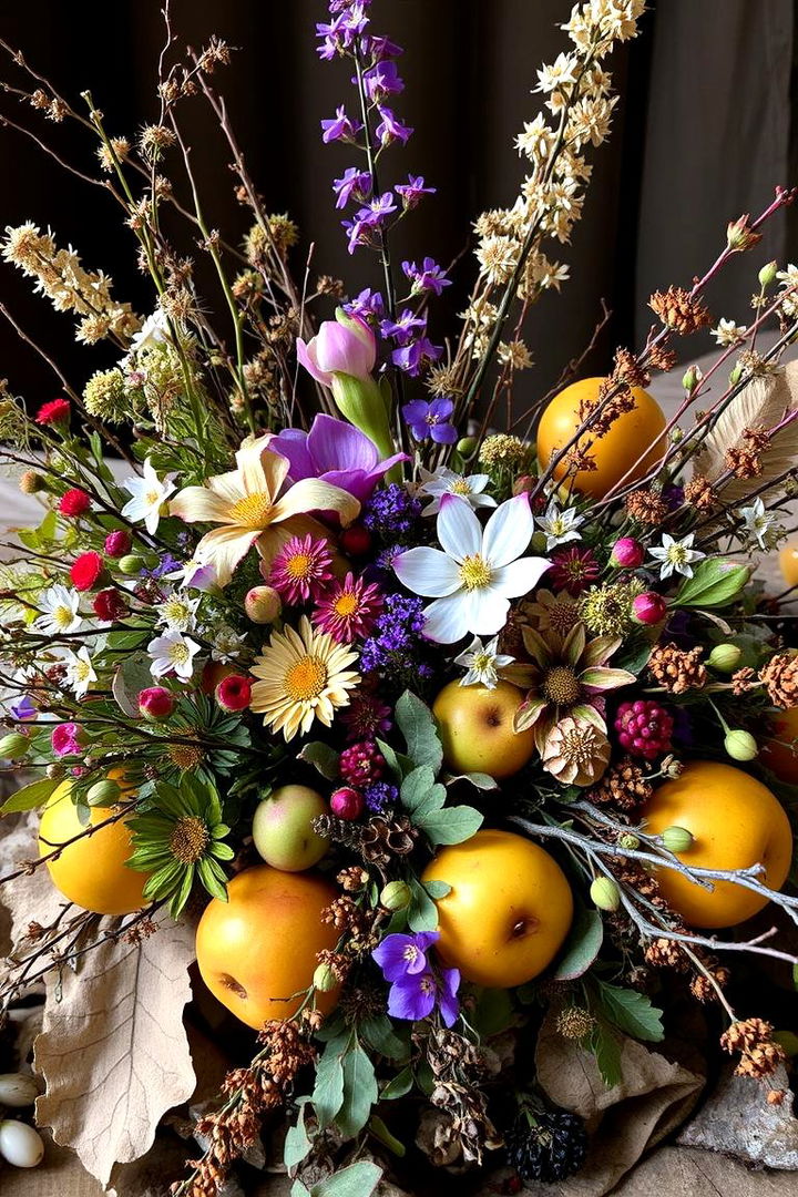 Nature Inspired Centerpieces - 22 thanksgiving table decor ideas