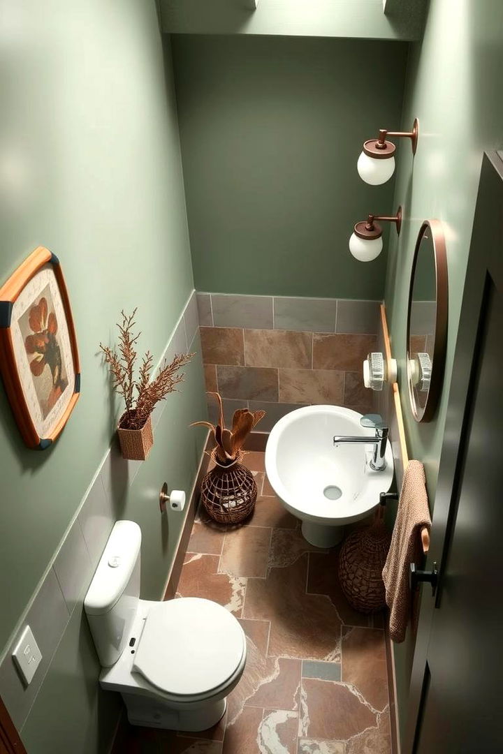 Nature Inspired Color Palettes - 22 Green Bathroom Ideas