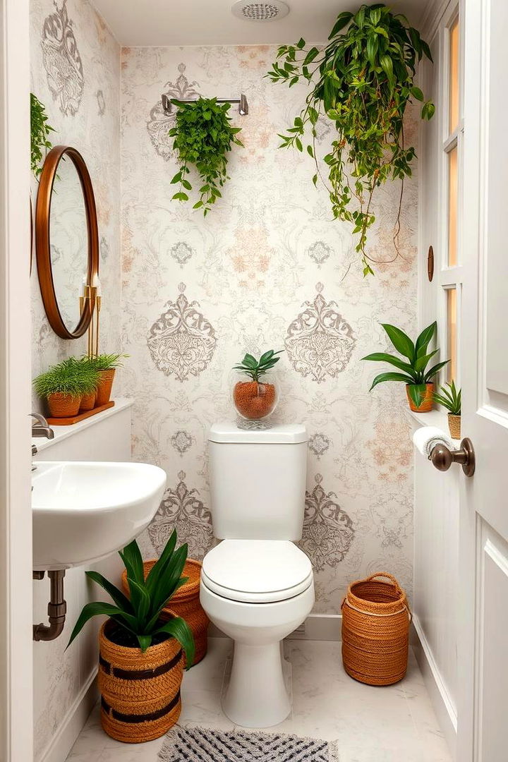 Nature Inspired Decor - 22 Powder Room Ideas