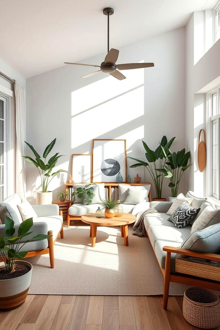 Nature Inspired Decor - 22 Blue and Grey Living Room Ideas