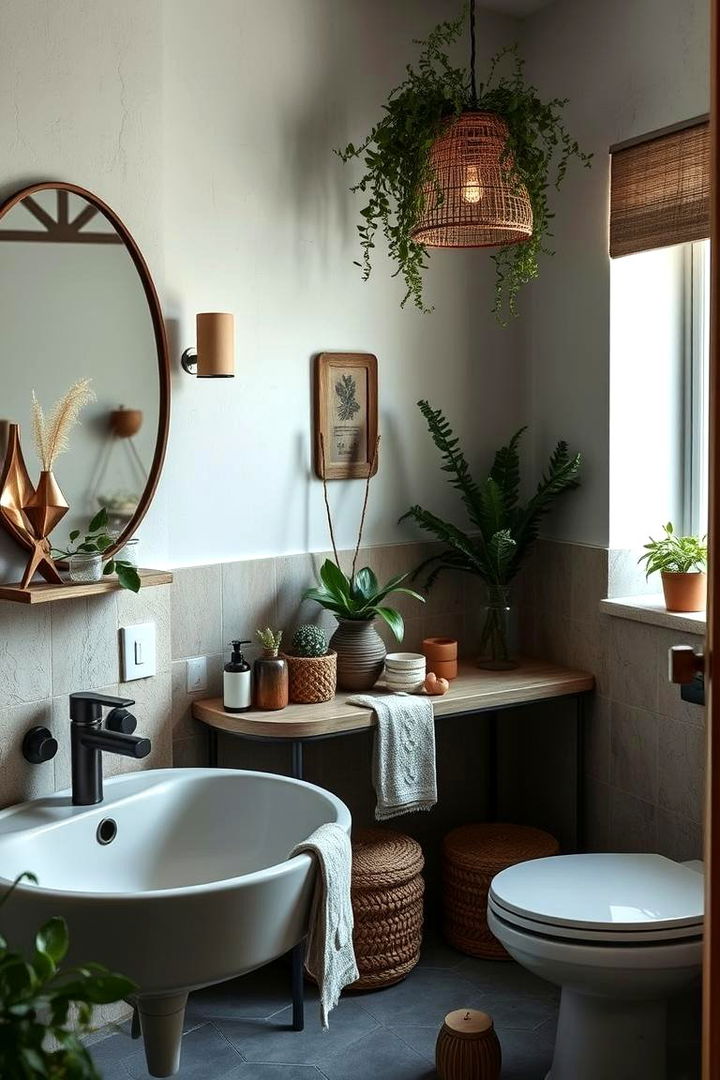 Nature Inspired Decor Details - 22 Scandinavian Bathroom Ideas