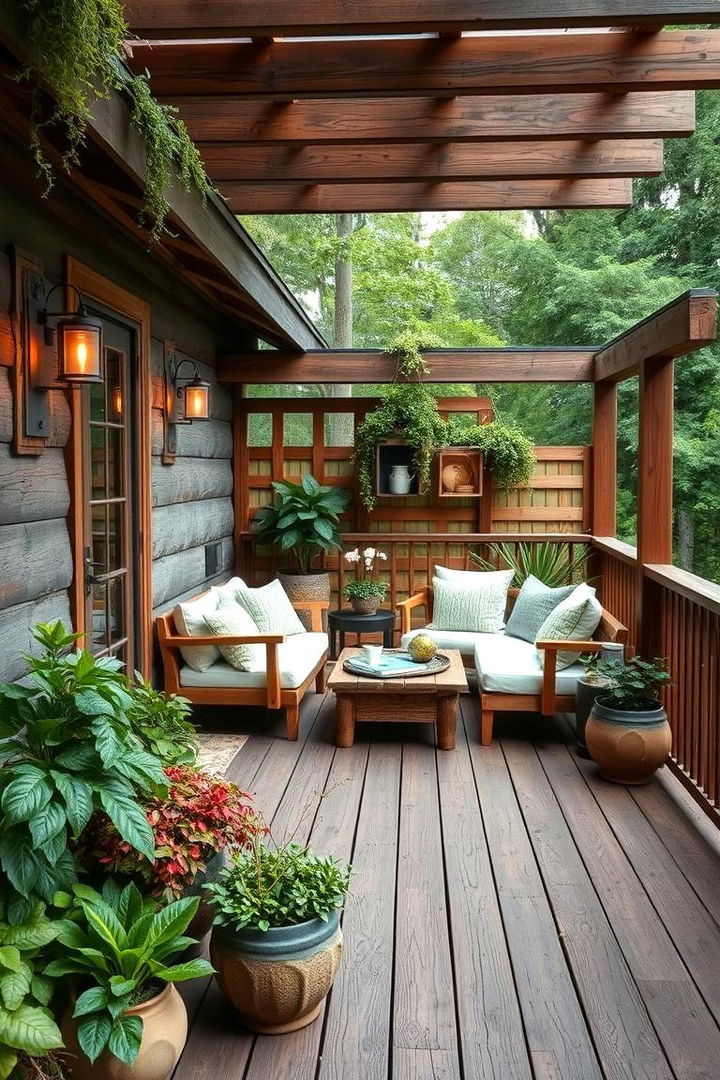 Nature Inspired Decor Elements - 22 Deck Decorating Ideas