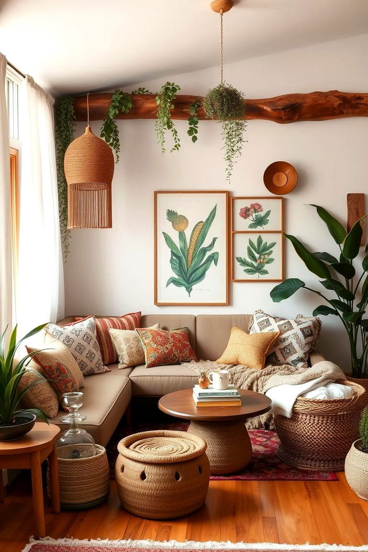 Nature Inspired Decor Elements - 22 Colorful Boho Bedroom Ideas