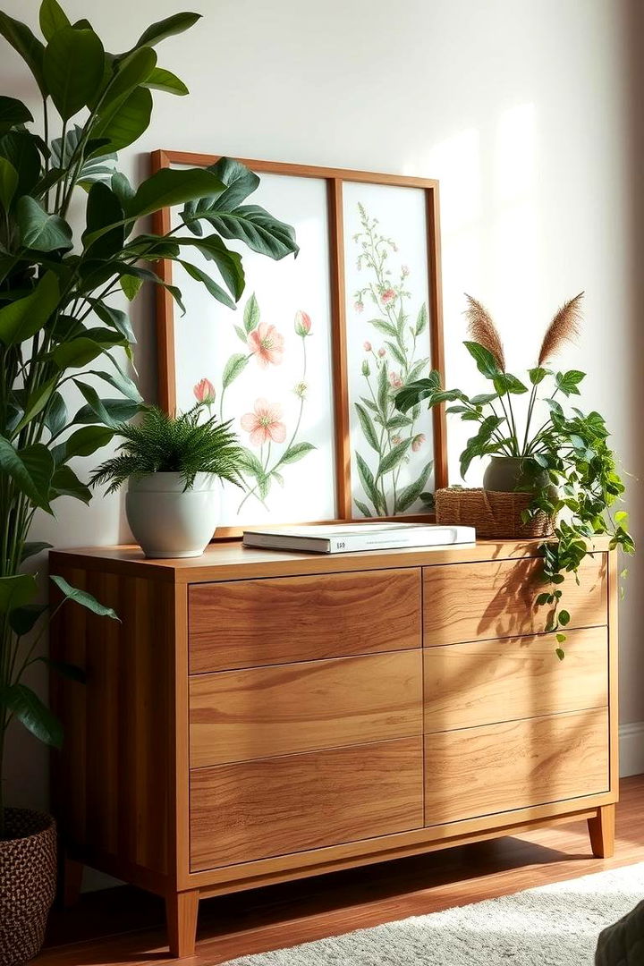 Nature Inspired Decor with Botanical Accents - 22 Dresser Decor Ideas
