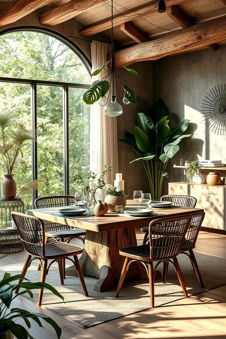 Nature Inspired Design - 22 Dining Room Ideas