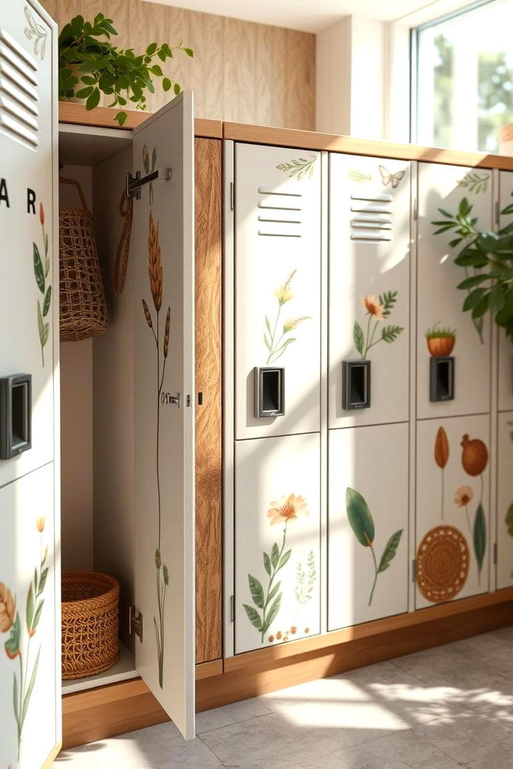 Nature Inspired Designs - 22 Locker Decor Ideas