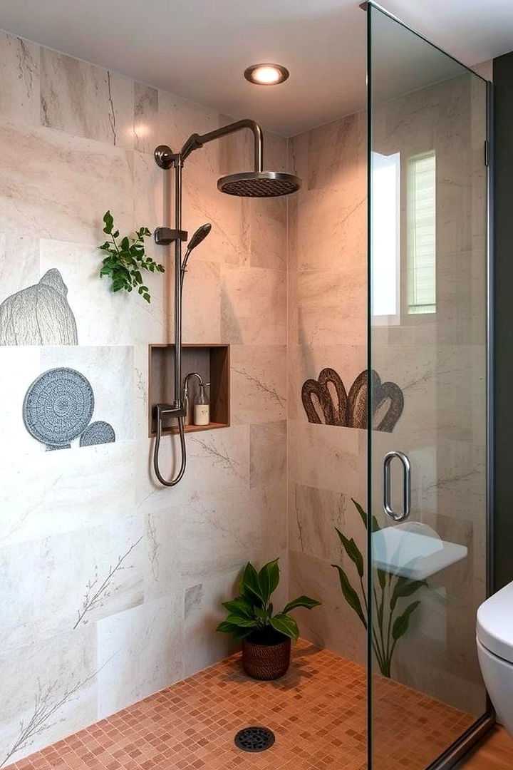 Nature Inspired Designs - 22 Shower Surround Ideas