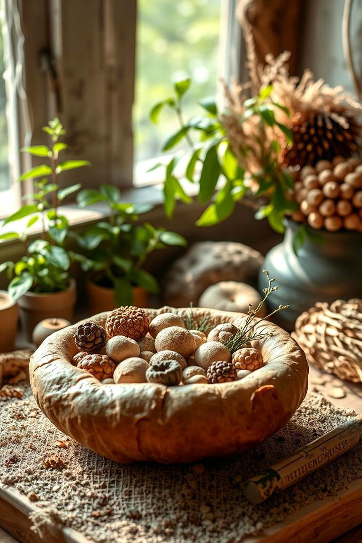 Nature Inspired Dough Bowl Decor - 22 Dough Bowl Decor Ideas