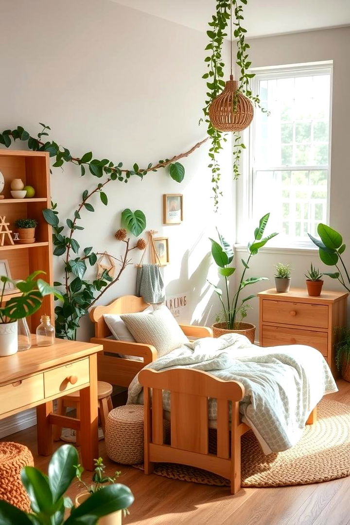 Nature Inspired Elements - 22 Toddler Room Ideas