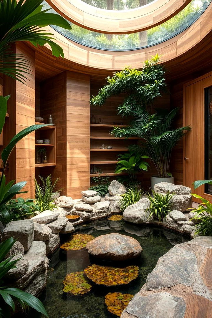 Nature Inspired Elements Integration - 22 Spa Decor Ideas
