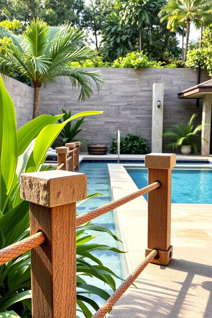 Nature Inspired Enhancements - 22 Pool Deck Railing Ideas
