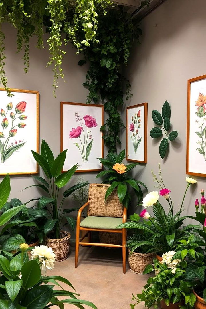 Nature Inspired Floral Accents - 22 Fairycore Bedroom Ideas