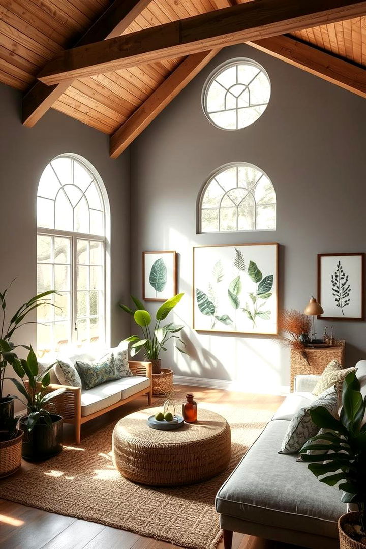 Nature Inspired Indoor Oasis - 22 Grey Boho Bedroom Ideas