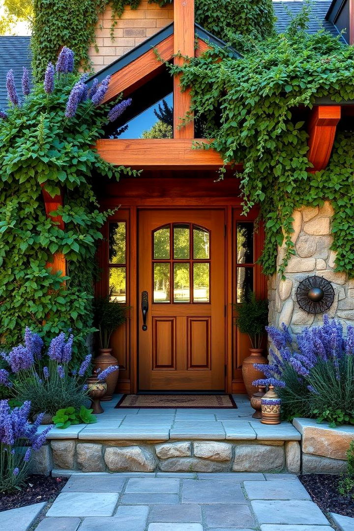 Nature Inspired Lavender Themes - 22 Lavender Front Door Ideas