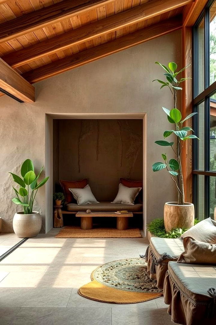 Nature Inspired Meditation Oasis - 22 meditation room ideas