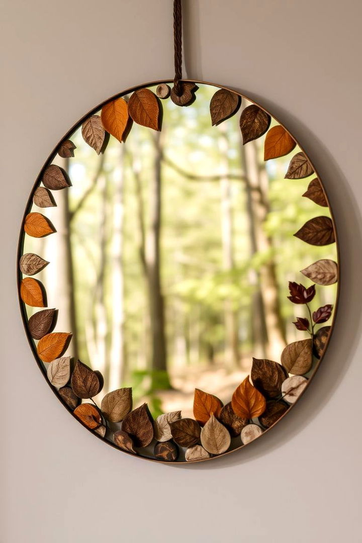 Nature Inspired Mirror Designs - 22 Mirror Painting Ideas