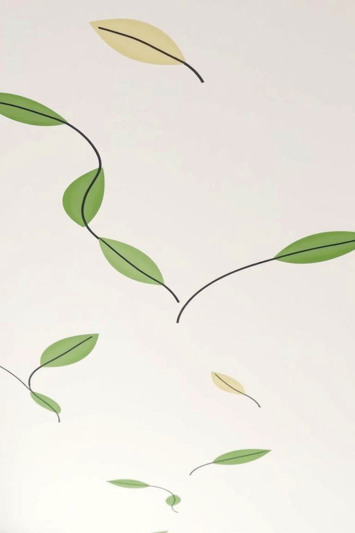 Nature Inspired Modern Look - 22 Green Ceiling Ideas
