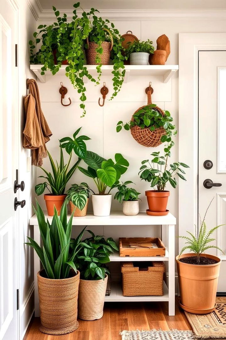 Nature Inspired Mudroom Decor - 22 Small Mudroom Ideas