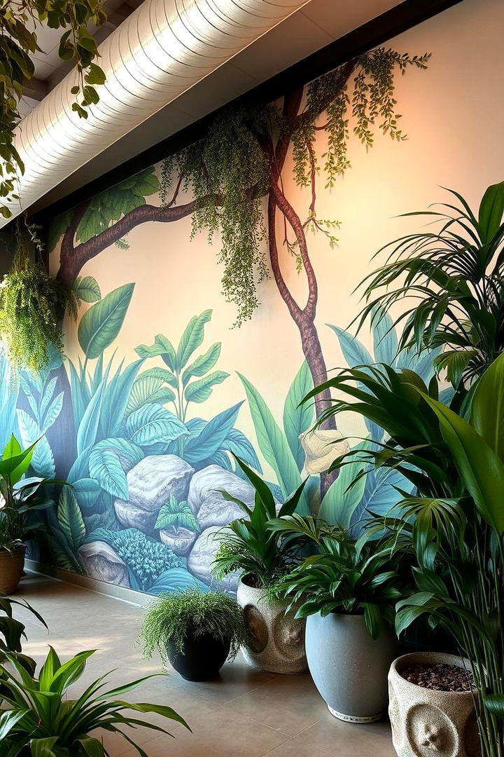 Nature Inspired Mural Designs - 22 Living Room Wallpaper Ideas