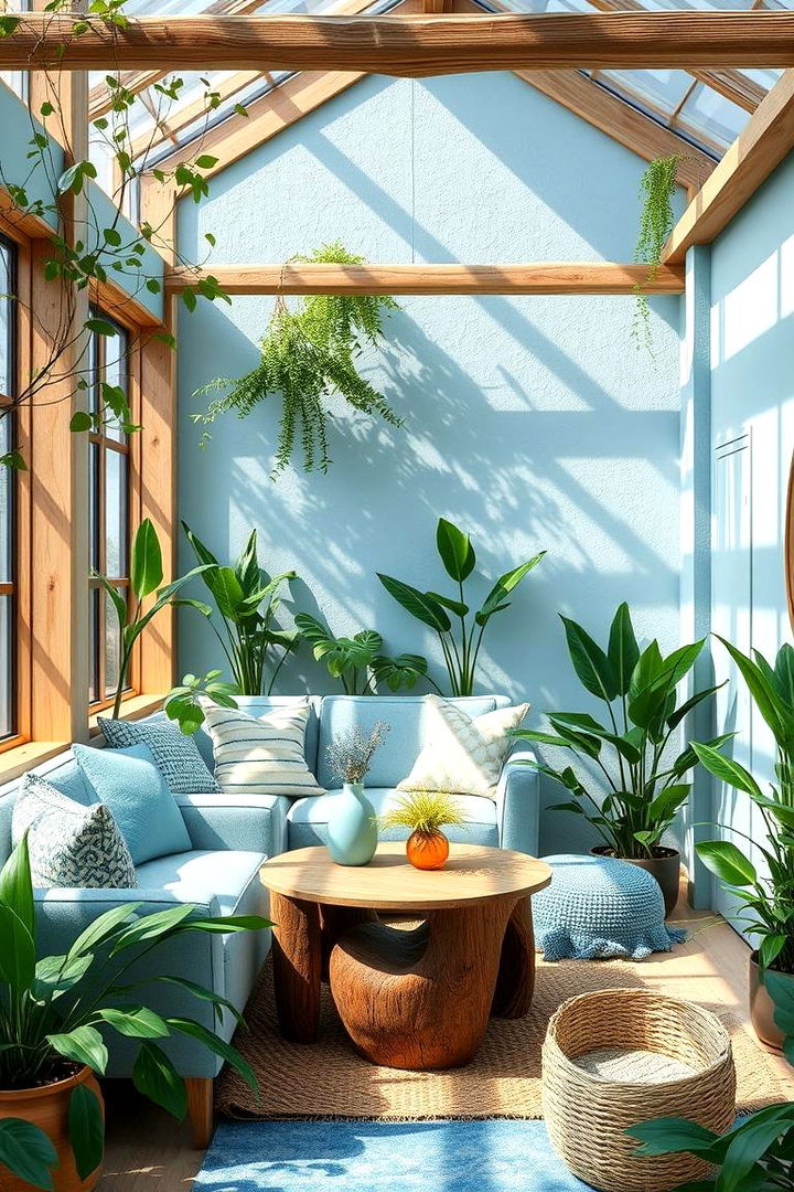 Nature Inspired Oasis - 22 Light Blue Bedroom Ideas
