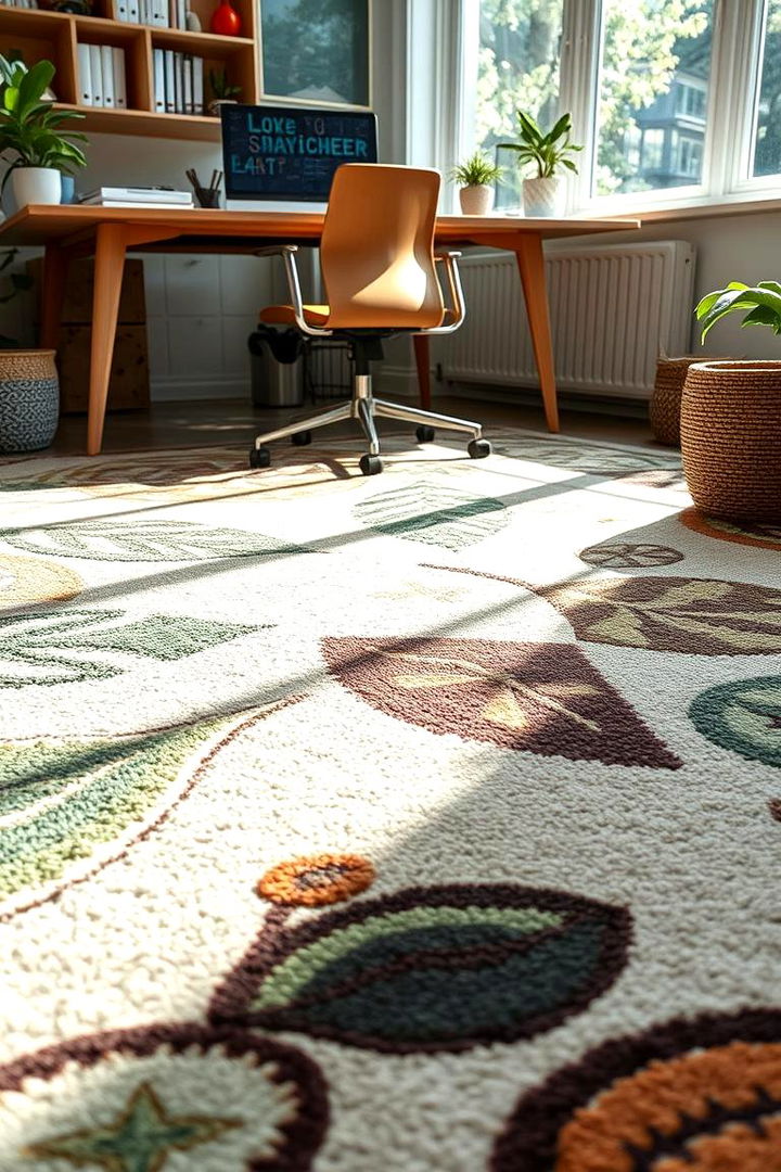 Nature Inspired Office Rugs - 22 Office Rug Ideas