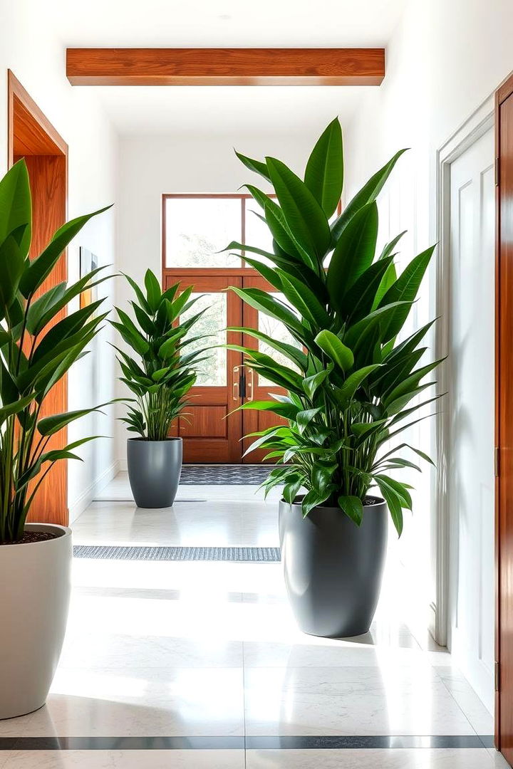 Nature Inspired Planters - 22 Foyer Decor Ideas